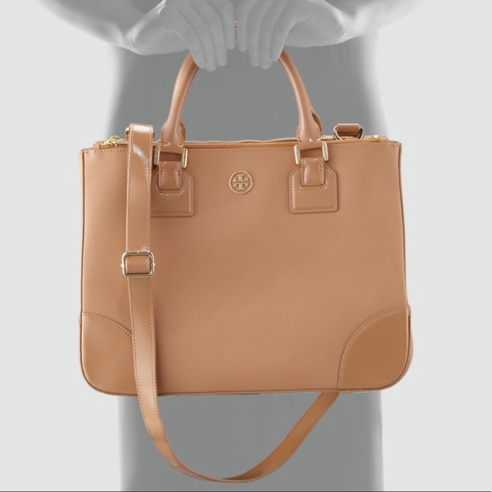 Tory Burch Robinson Double Zip Tote